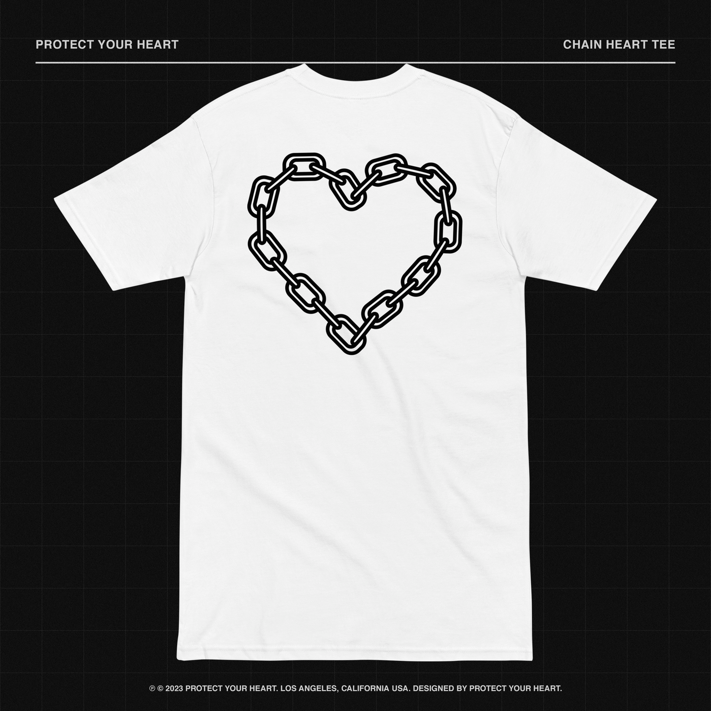 CHAIN HEART tee