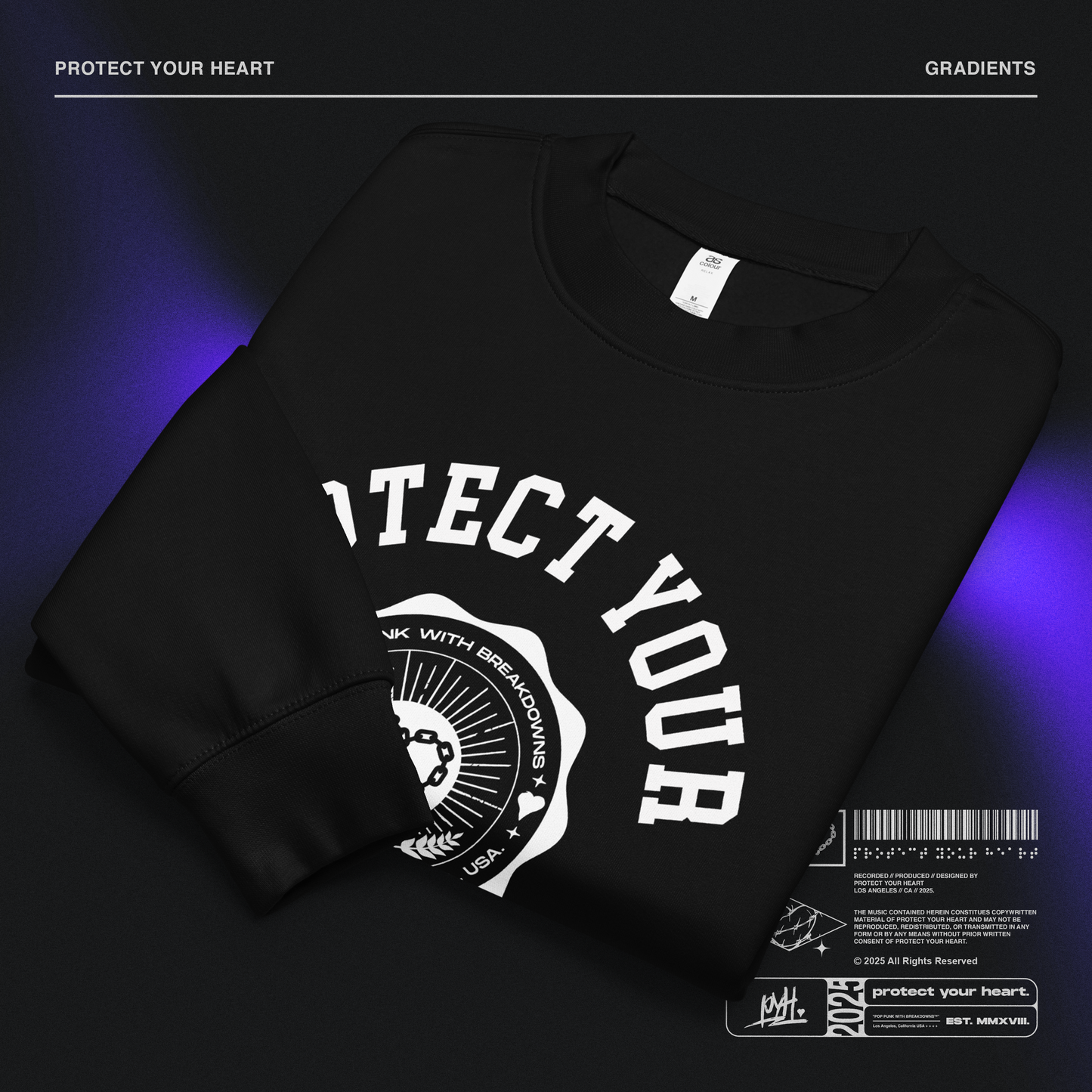 COLLEGIATE crew neck