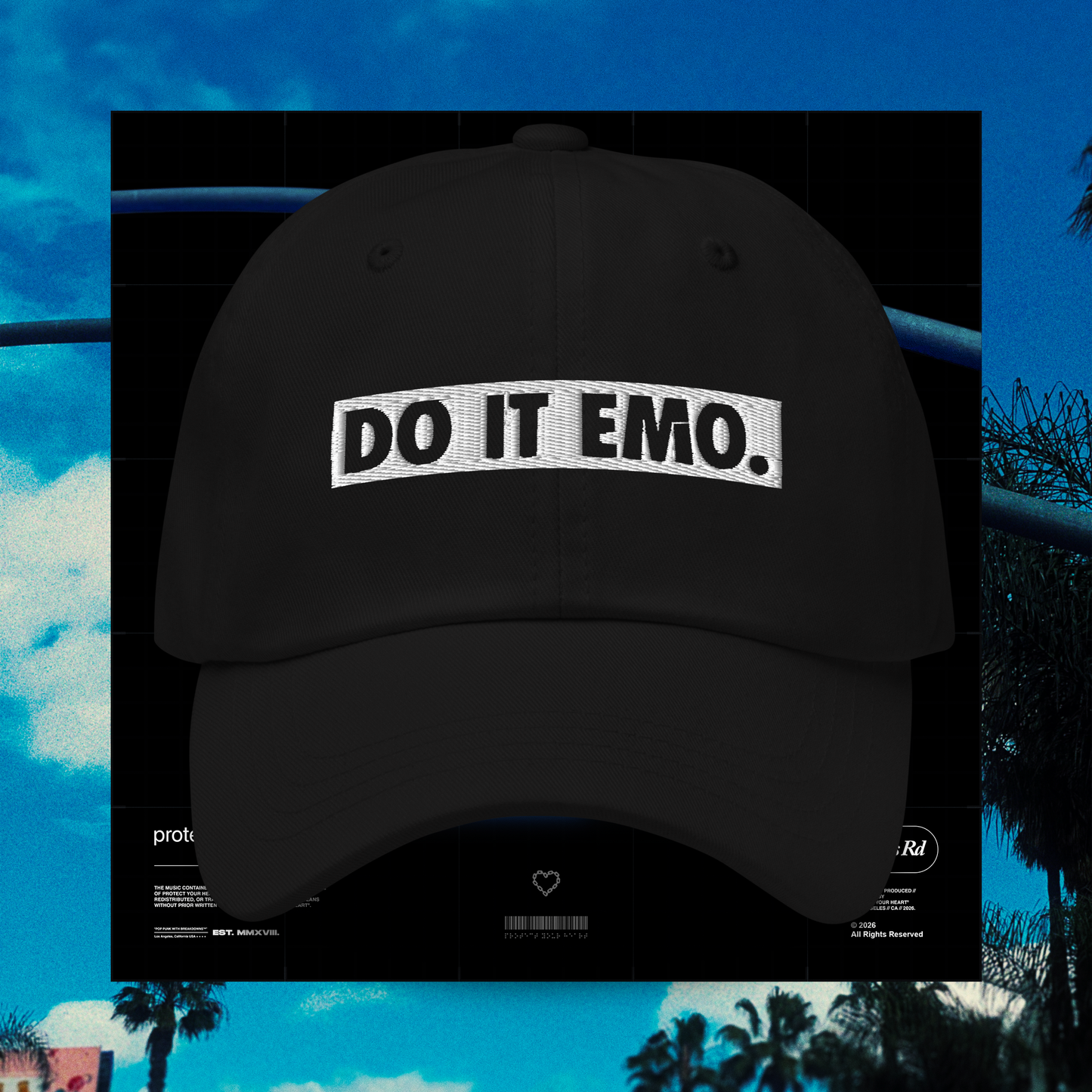 DO IT EMO. dad hat