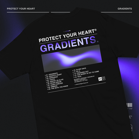 GRADIENTS ALBUM tee