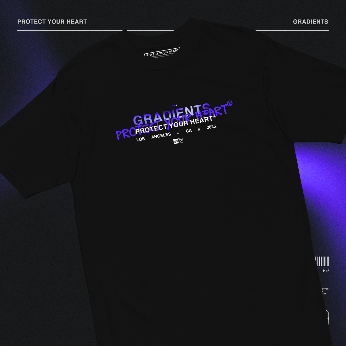 GRADIENTS ALBUM tee